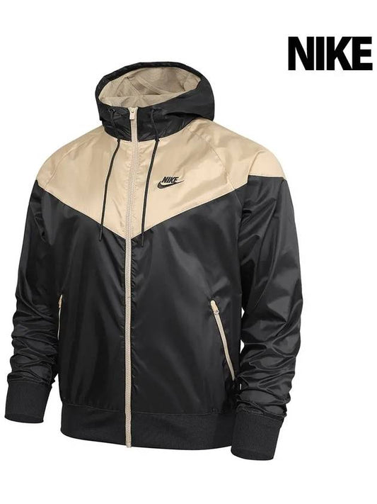 Sportswear Windrunner Hoodie Track Jacket Black - NIKE - BALAAN 2