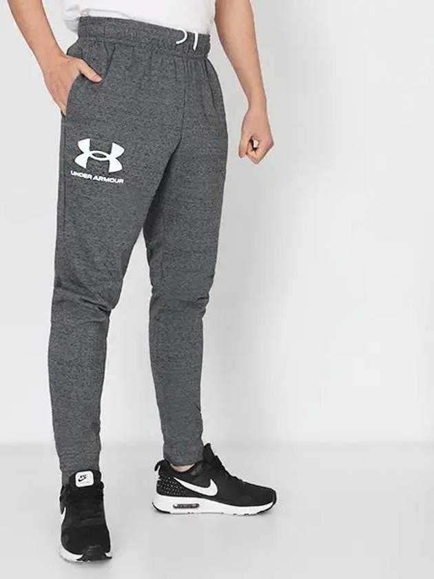 UA Rival Terry Jogger Pants 1361642 012 - UNDER ARMOUR - BALAAN 2