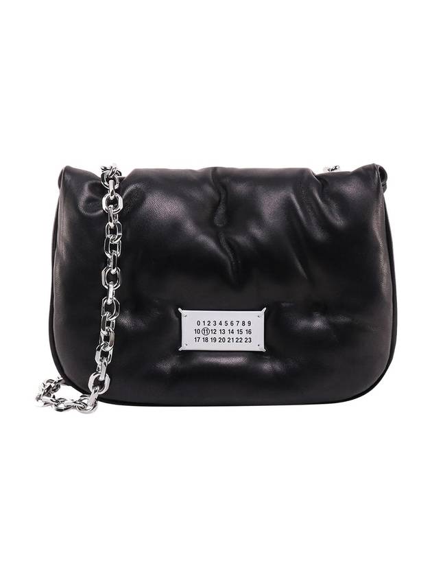 Glam Slam Flap Crossbody Bag Black - MAISON MARGIELA - BALAAN 1