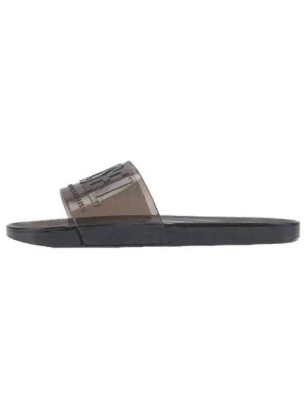 Karaibi Slide Black Slippers - DIESEL - BALAAN 1