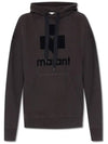 13th Anniversary MANSEL Logo Brushed Hoodie SW0031 00M017E 02FK - ISABEL MARANT - BALAAN 1