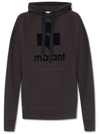 13th Anniversary MANSEL Logo Brushed Hoodie SW0031 00M017E 02FK - ISABEL MARANT - BALAAN 2