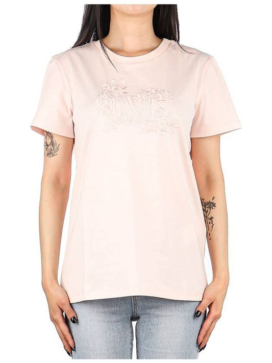 Women's Sacha Short Sleeve T-Shirt Pink - MAX MARA - BALAAN 2