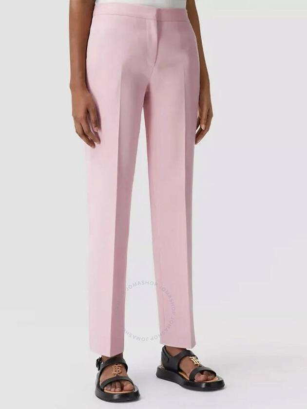 Burberry Orchid Pink Emma Smart Trousers, Brand Size 8 (US Size 6) - BURBERRY - BALAAN 2