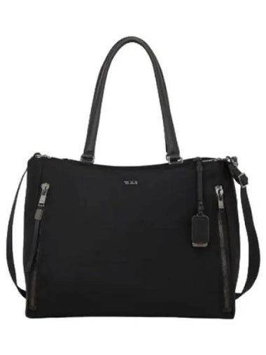 Voyager Valletta Large Tote Bag Black Gunmetal - TUMI - BALAAN 1