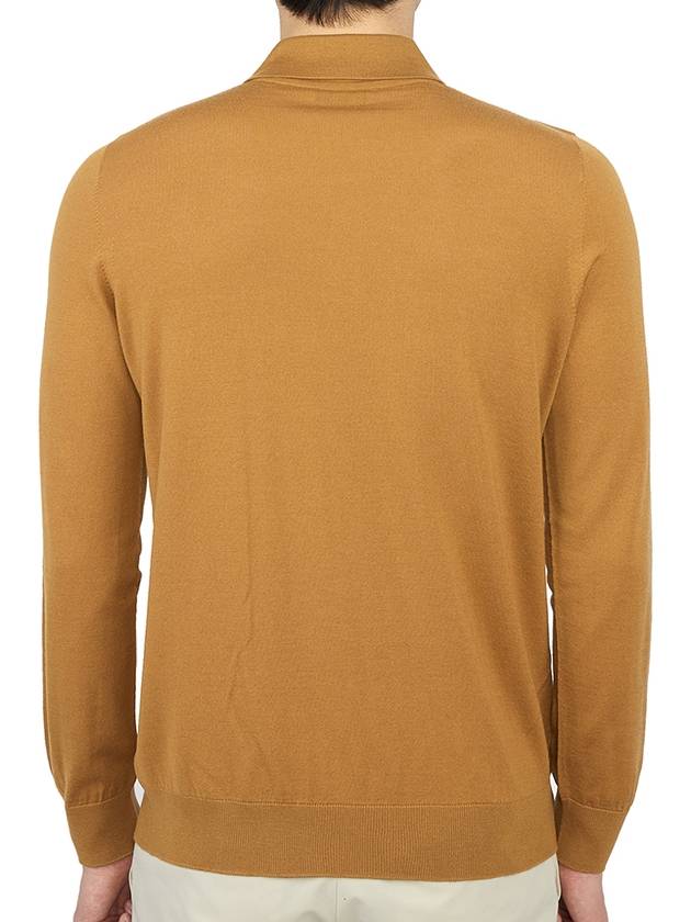 Men's Knit Top Beige - JOHNSTONS OF ELGIN - BALAAN 5