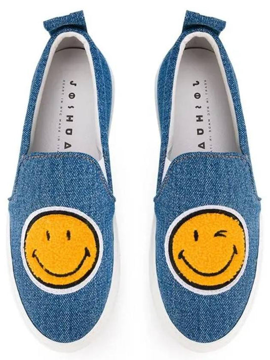 16SS Smile Light Denim SlipOn 10048SD BLUE - JOSHUA SANDERS - BALAAN 1