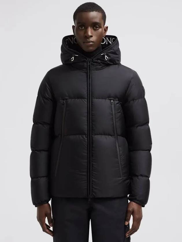 Men's Montcla Short Down Padding Black - MONCLER - BALAAN 7