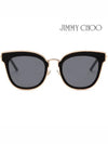 Sunglasses NILE S RHL 2K Women's Cat's Eye Suede Decoration Fashion - JIMMY CHOO - BALAAN 2