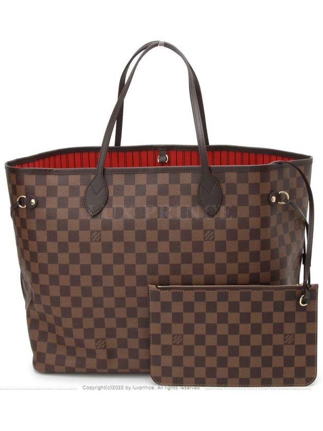 Damier Neverfull GM N41357 Cherry Red 11170hva - LOUIS VUITTON - BALAAN 1