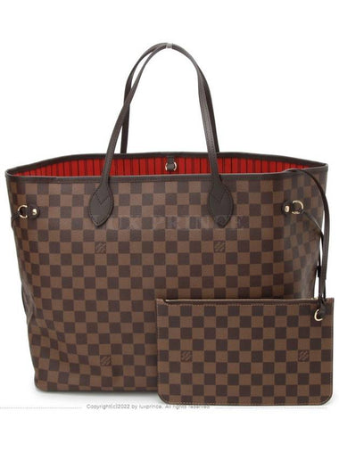 Damier Neverfull GM N41357 Cherry Red 11170hva - LOUIS VUITTON - BALAAN 1