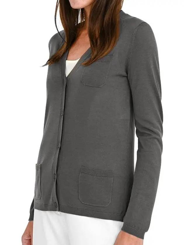 Women's ERICE Cardigan Gray - MAX MARA - BALAAN.