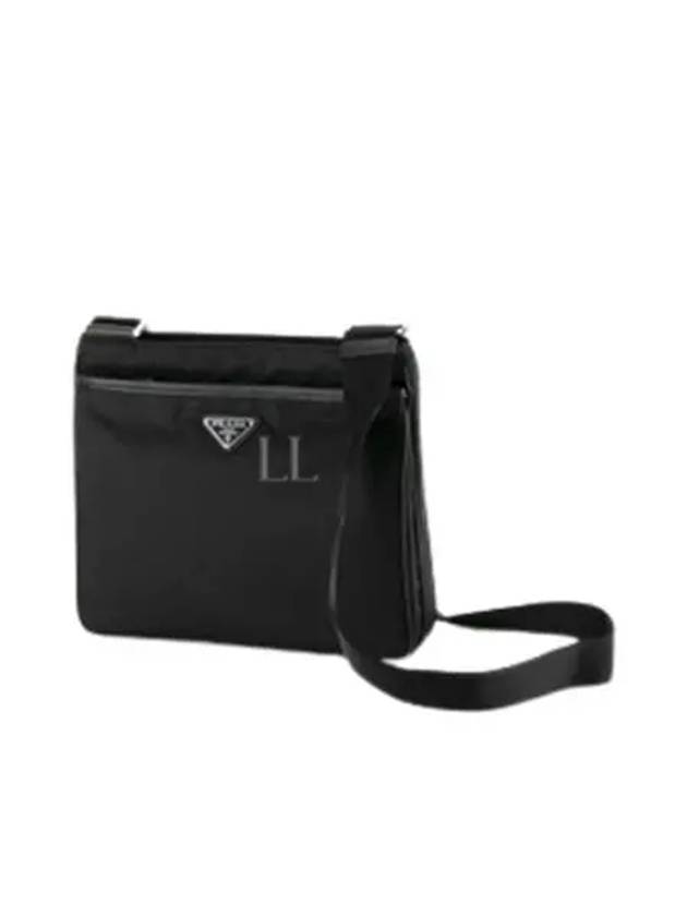 Pocono Saffiano Messenger Bag Black - PRADA - BALAAN 2