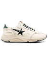 Running Logo Lace-up Sneakers Ivory - GOLDEN GOOSE - BALAAN 2