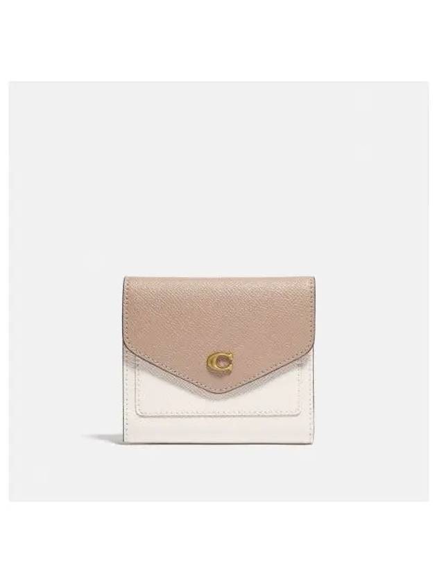 Wyn Small Bicycle Wallet Beige - COACH - BALAAN 2