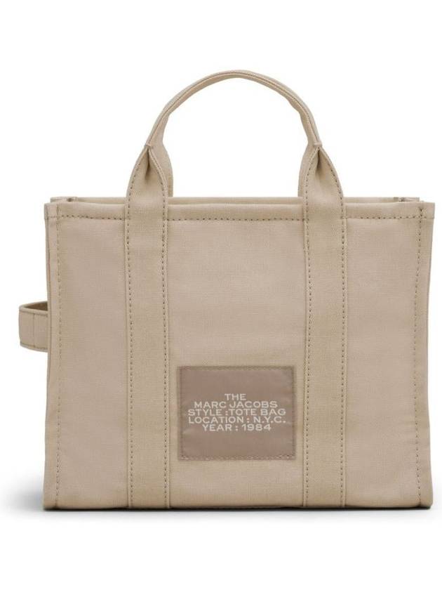 Logo Medium Canvas Tote Bag Beige - MARC JACOBS - BALAAN 5