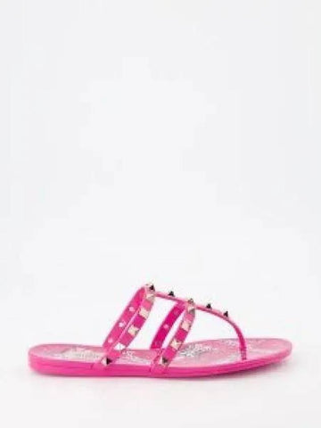 PUW K6P Women s Rockstud Flip Flops 2W2S0T84 1235087 - VALENTINO - BALAAN 1