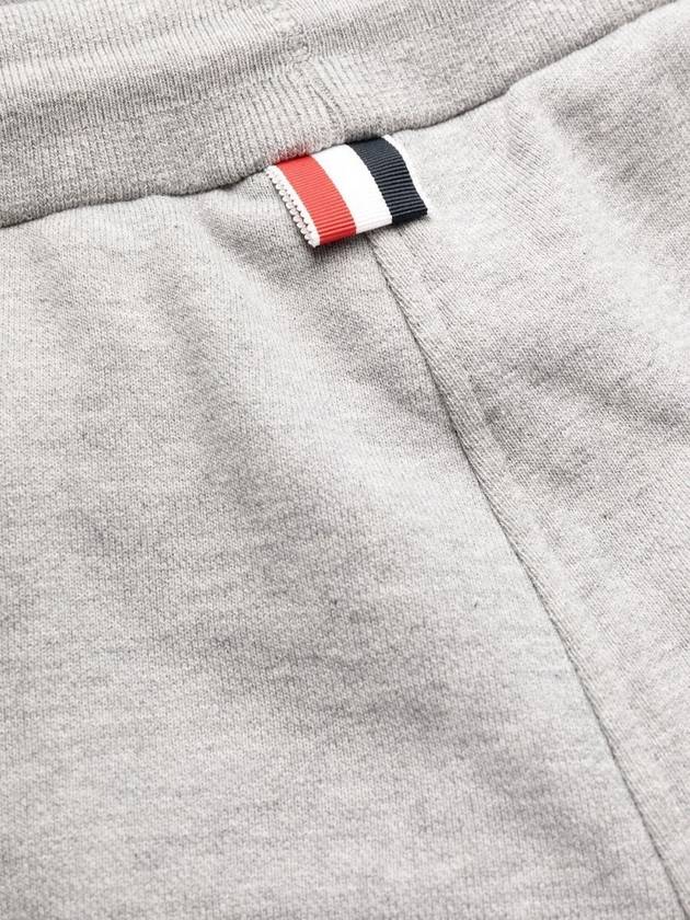 Women's Engineer 4 Bar Cotton Loopback Knit Track Pants Grey - THOM BROWNE - BALAAN 4