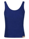 Cotton Sleeveless Mazarine Blue - GOLDEN GOOSE - BALAAN 1