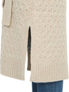 Orel Wool Cardigan Beige - MAX MARA - BALAAN 8