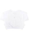 Women's Logo Short Sleeve T-Shirt White - VIVIENNE WESTWOOD - BALAAN 3