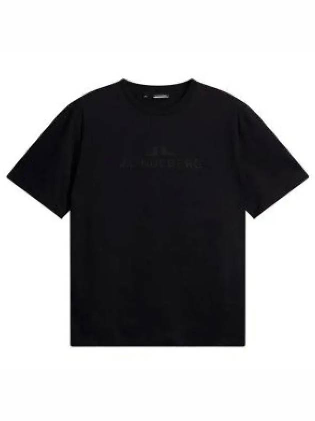 Alpha Short Sleeve T-Shirt Black - J.LINDEBERG - BALAAN 2