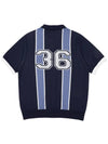 Malbon script cardigan NAVY MAN - MALBON GOLF - BALAAN 2