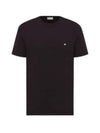 Embroidered Bee Cotton Jersey Short Sleeve T-Shirt Black - DIOR - BALAAN 2