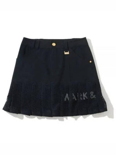 Golf Wear Women s Mini Pleated Skirt MLW 3B AE06 NAVY - MARK & LONA - BALAAN 2