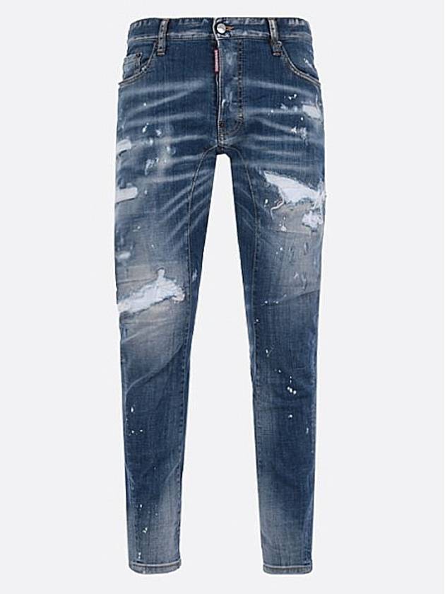 Tidy Biker Denim Jeans Blue - DSQUARED2 - BALAAN 2