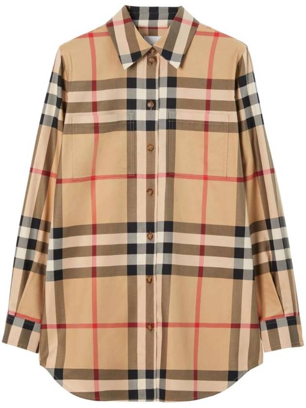 Vintage Check Shirt Beige - BURBERRY - BALAAN 1