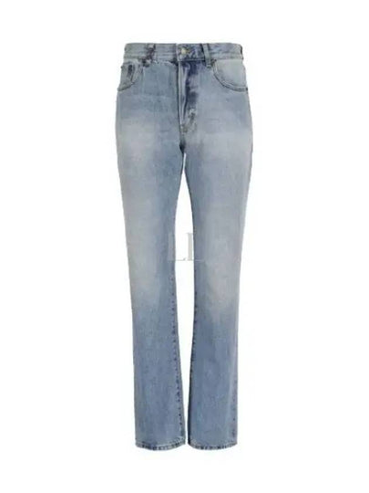 Women's Cassandre Jeans Hawaiian Blue - SAINT LAURENT - BALAAN 2