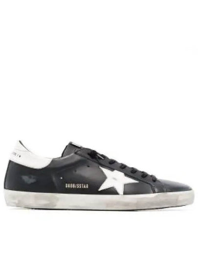 Superstar White Tab Sneakers Black - GOLDEN GOOSE - BALAAN 2