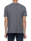 Fox Head Patch Classic Short Sleeve T-Shirt Grey Melange - MAISON KITSUNE - BALAAN 5