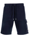 Lens Banding Cargo Shorts Navy - CP COMPANY - BALAAN 2