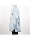 De Coeur Oversized Long Sleeve Shirt Bleached Blue - AMI - BALAAN 4