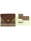 Lyra Women's Bicycle Wallet 80731471 House Check Brown - BURBERRY - BALAAN 9