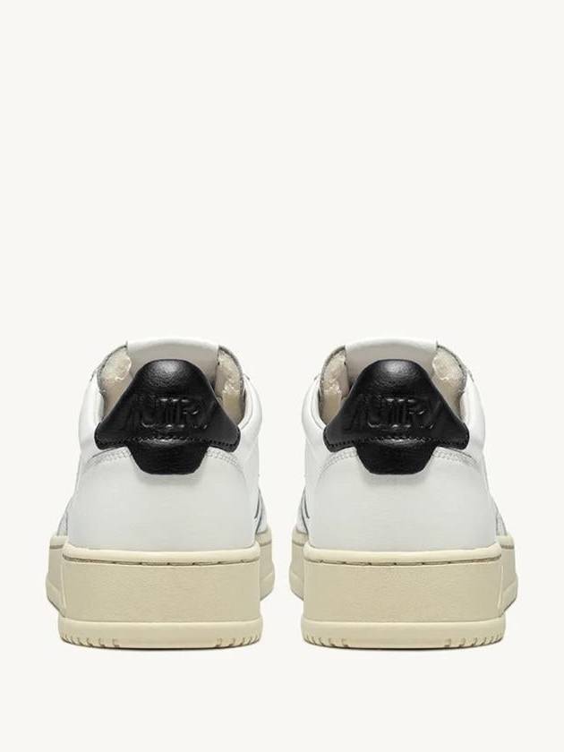 Medalist Black Tab Low Top Sneakers White - AUTRY - BALAAN 4