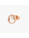 Constella Stud Earrings Rose Gold - SWAROVSKI - BALAAN 4