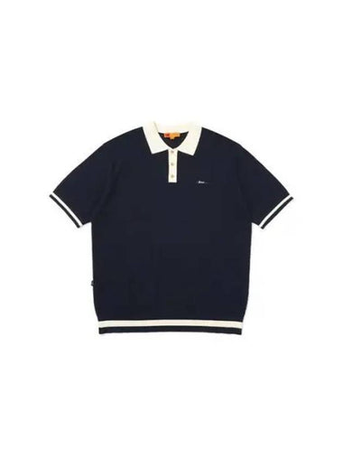 KODAK Apparel Summer Polo Knit Men NAVY - KODO - BALAAN 1