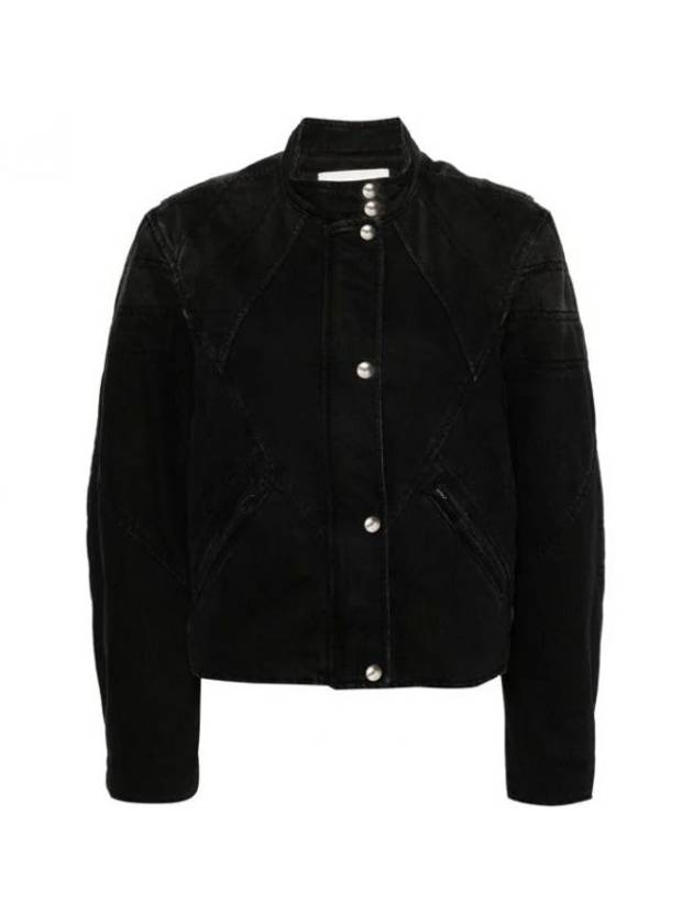 Chady Jumper Denim Jacket Black - ISABEL MARANT - BALAAN 1