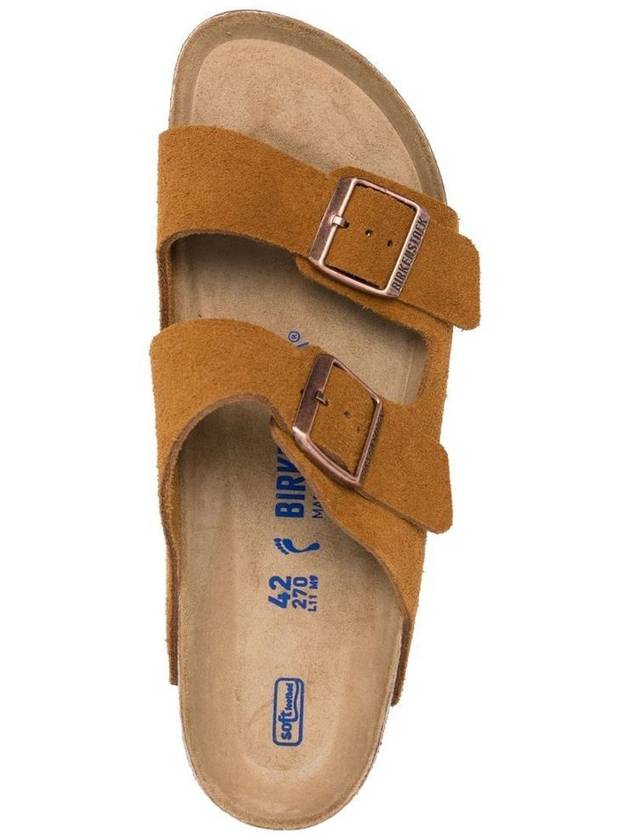 Arizona SFB Suede Slippers Mink - BIRKENSTOCK - BALAAN 5