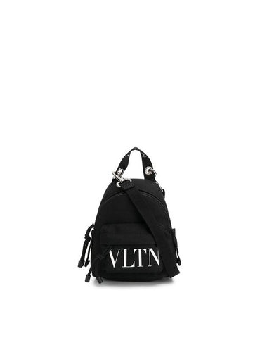 Nylon Mini Cross Bag Black - VALENTINO - BALAAN 1