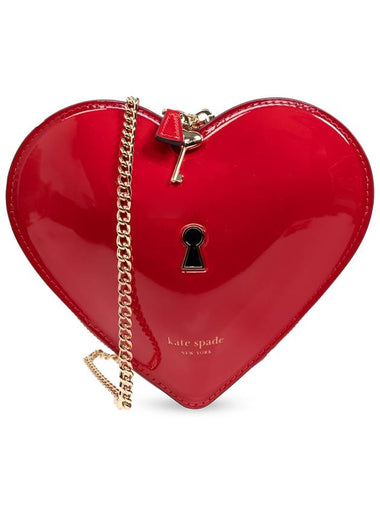 Kate Spade Shoulder Bag Key To My Heart 3D Micro, Women's, Red - KATE SPADE - BALAAN 1