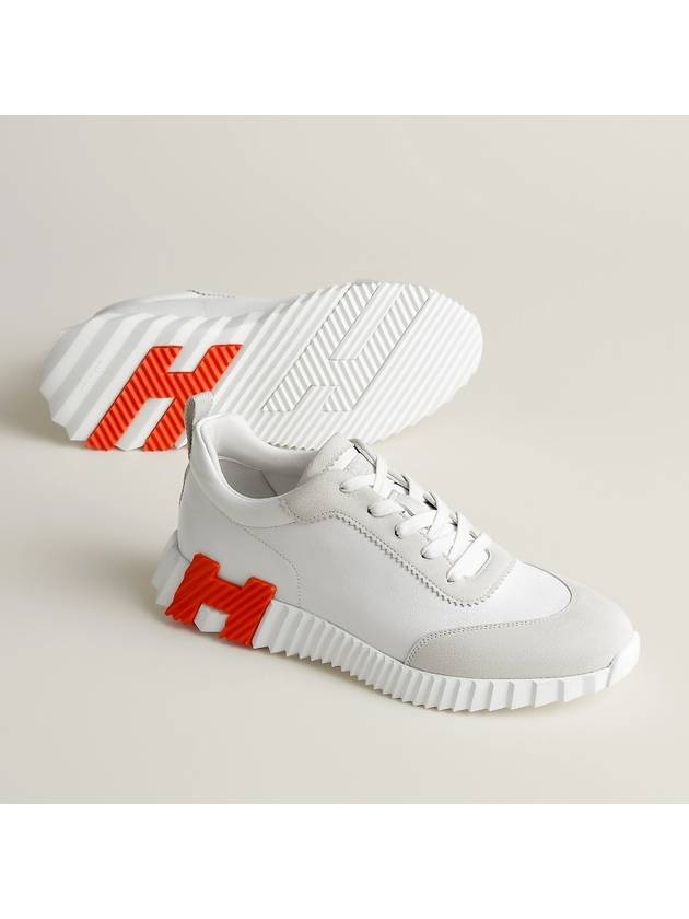 Bouncing Low Top Sneakers Blanc - HERMES - BALAAN 5