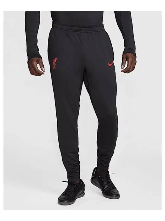 Liverpool FC Strike Special Edition Dri Fit Knit Track Pants Black - NIKE - BALAAN 1