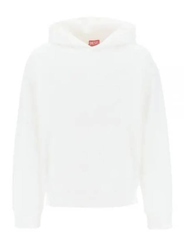 S Macs Megoval D Hoodie White - DIESEL - BALAAN 2