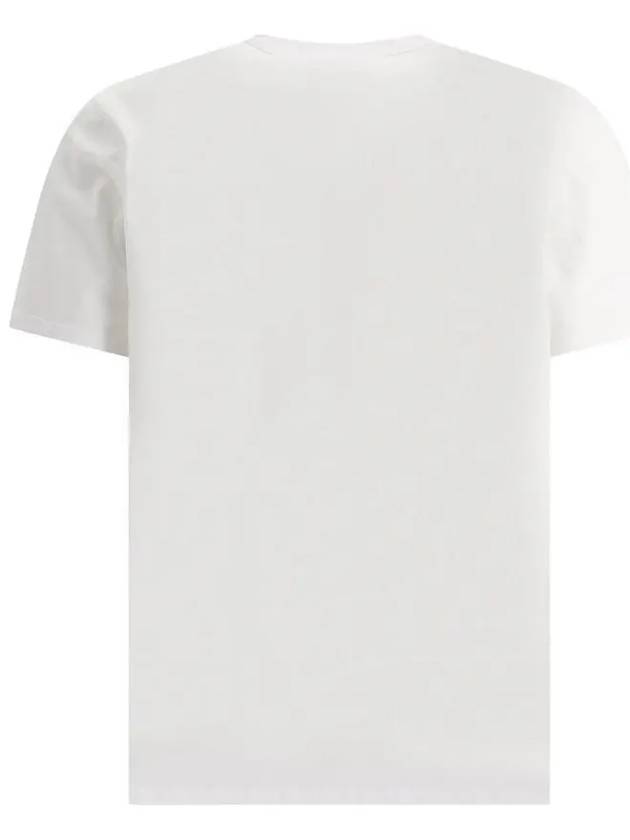 Chillax Fox Patch Classic Short Sleeve T-Shirt White - MAISON KITSUNE - BALAAN 4