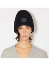 Face Logo Knit Beanie Black - ACNE STUDIOS - BALAAN 5