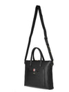 Pebble Grain Leather Slim Briefcase Black - THOM BROWNE - BALAAN 5